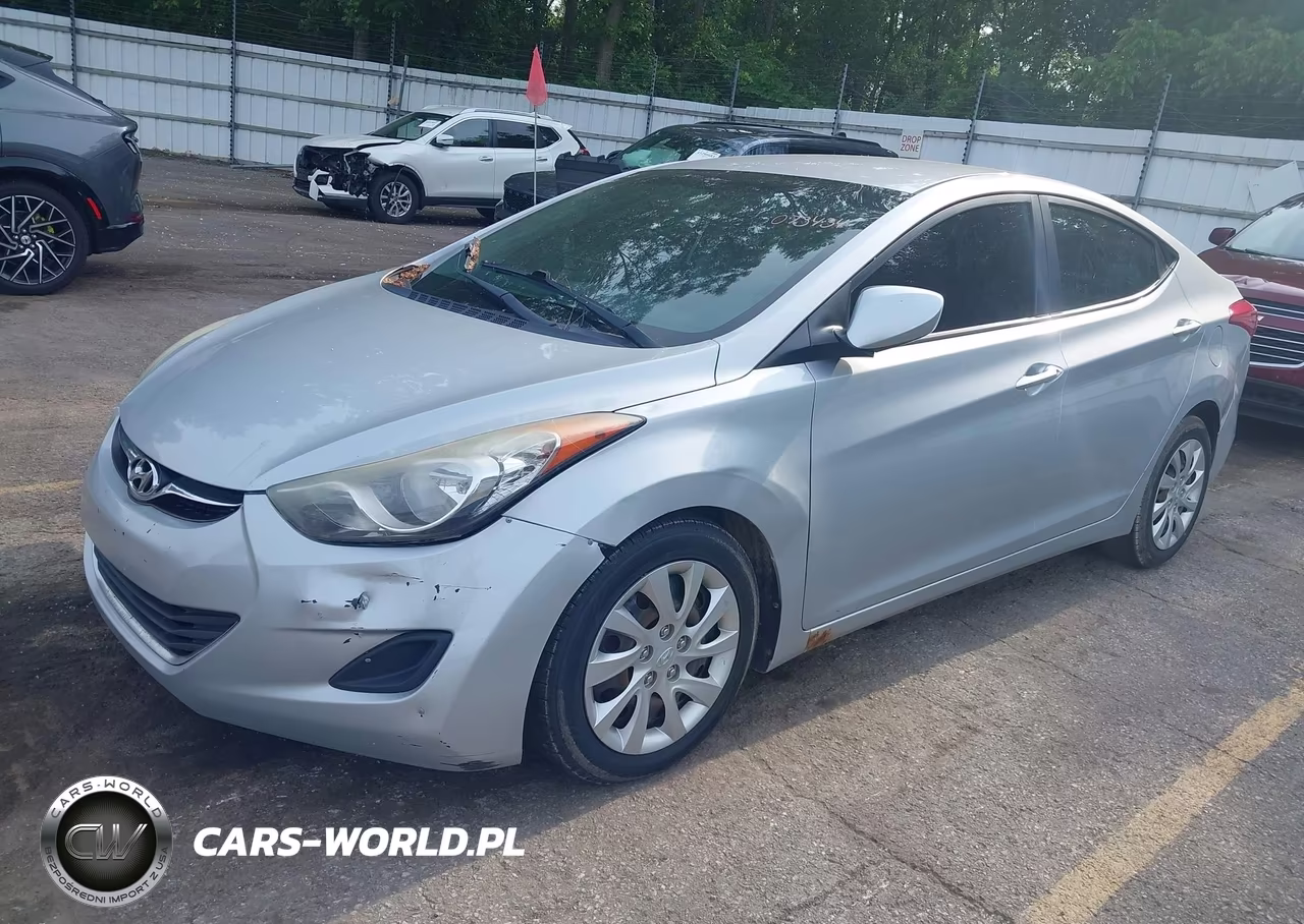 2012 Hyundai Elantra Gls VIN:5NPDH4AE7CH073434 - 2