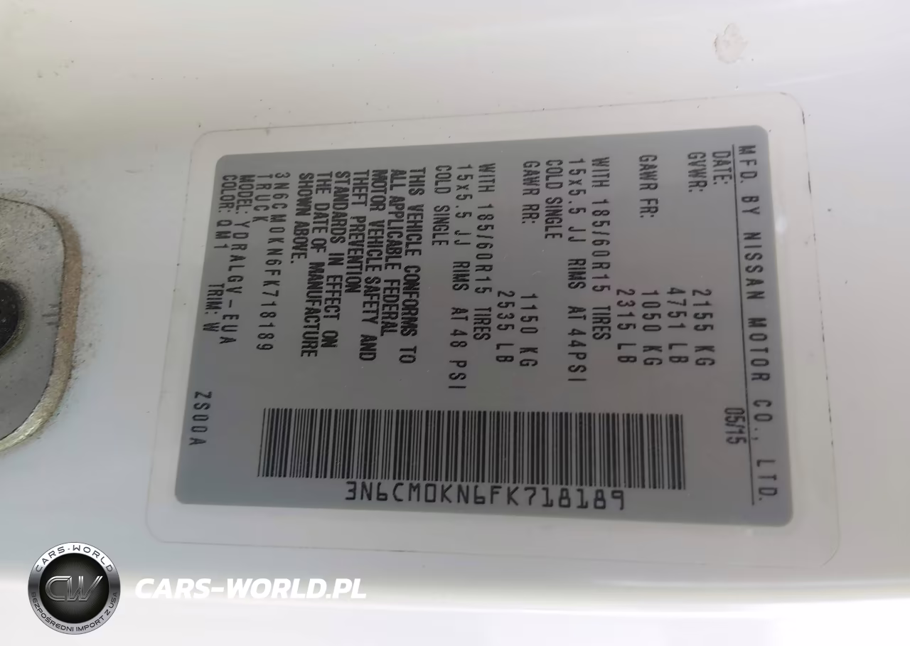 2015 Nissan Nv200 Sv VIN:3N6CM0KN6FK718189 - 9