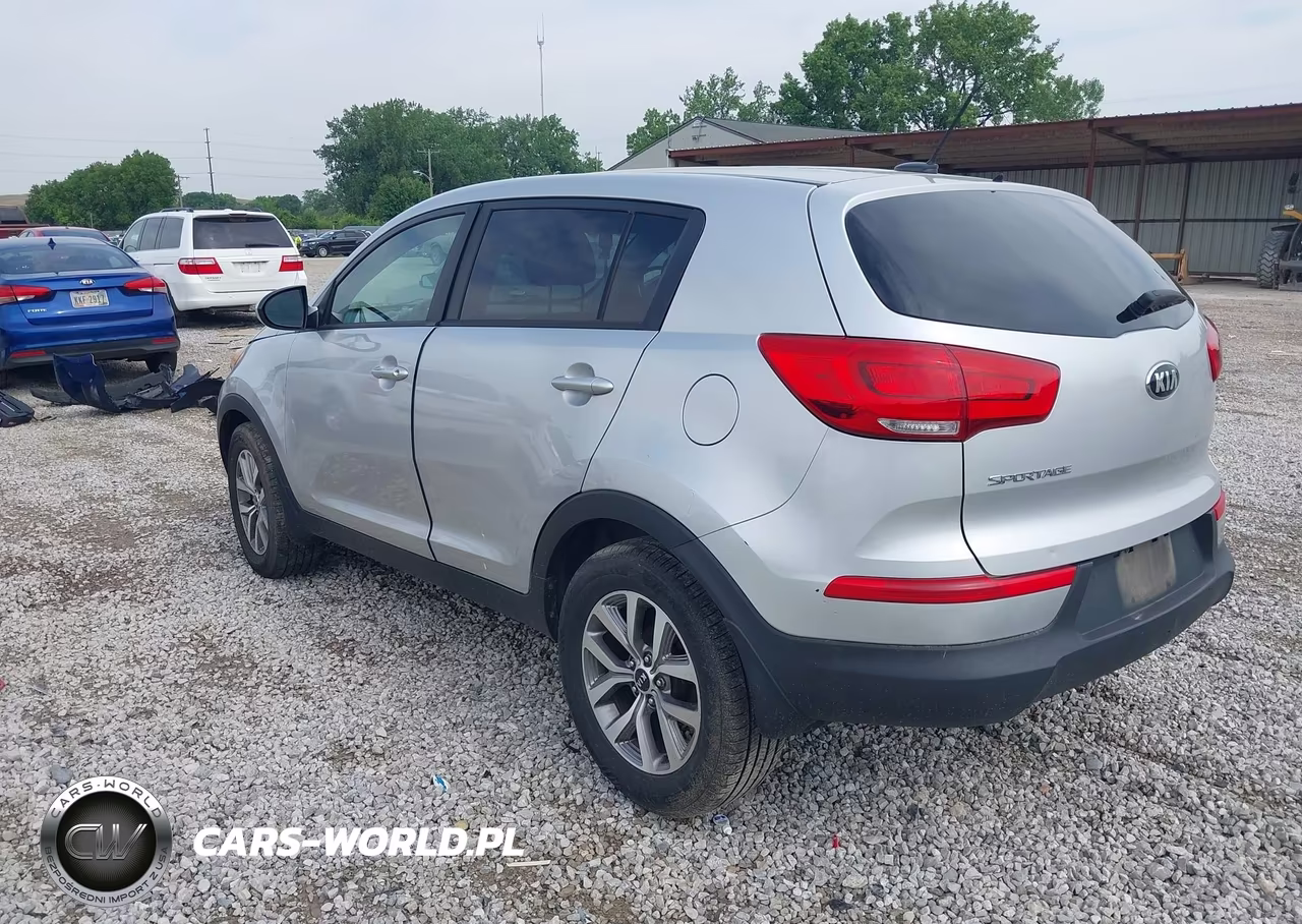 2015 Kia Sportage Lx VIN:KNDPB3ACXF7693811 - 3