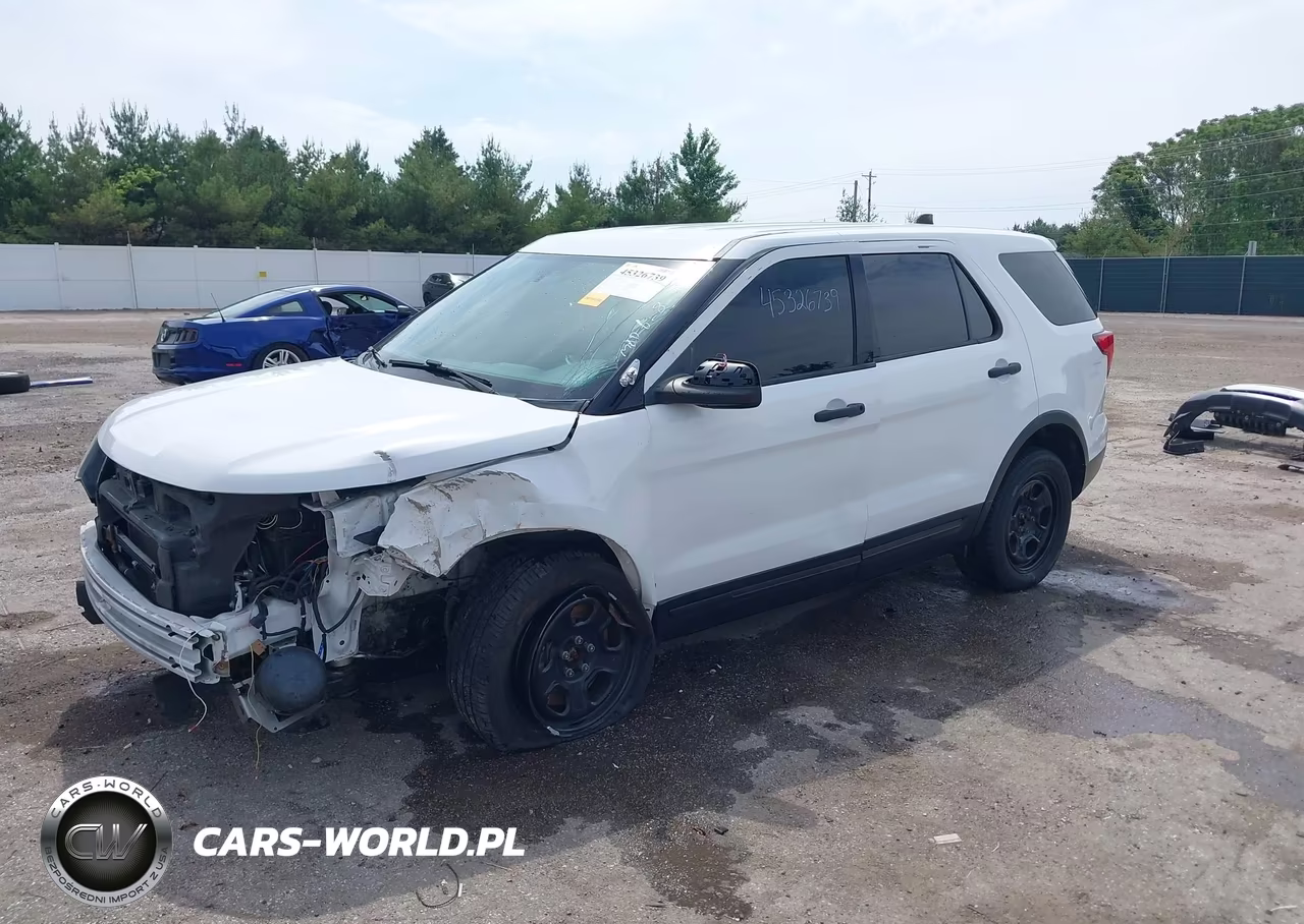 2017 Ford Utility Police Interceptor VIN:1FM5K8AR6HGE30349 - 2
