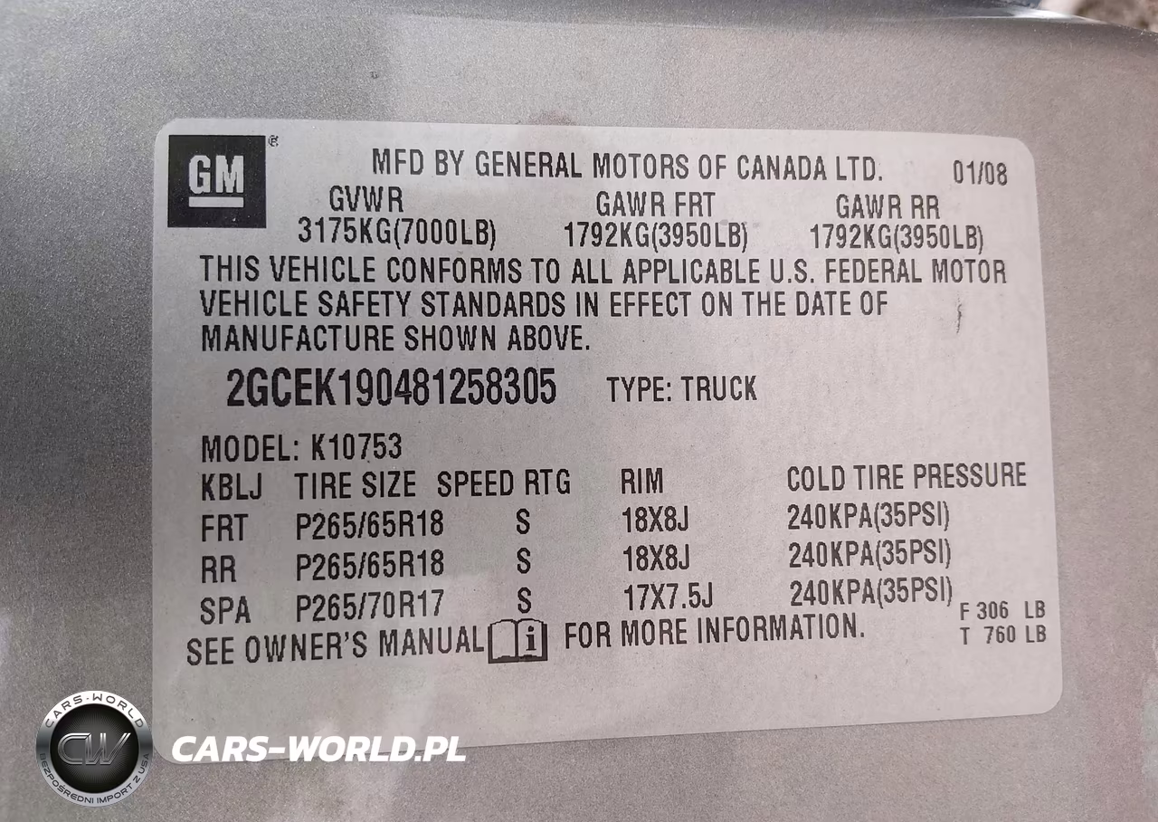 2008 Chevrolet Silverado 1500 Ltz VIN:2GCEK190481258305 - 9