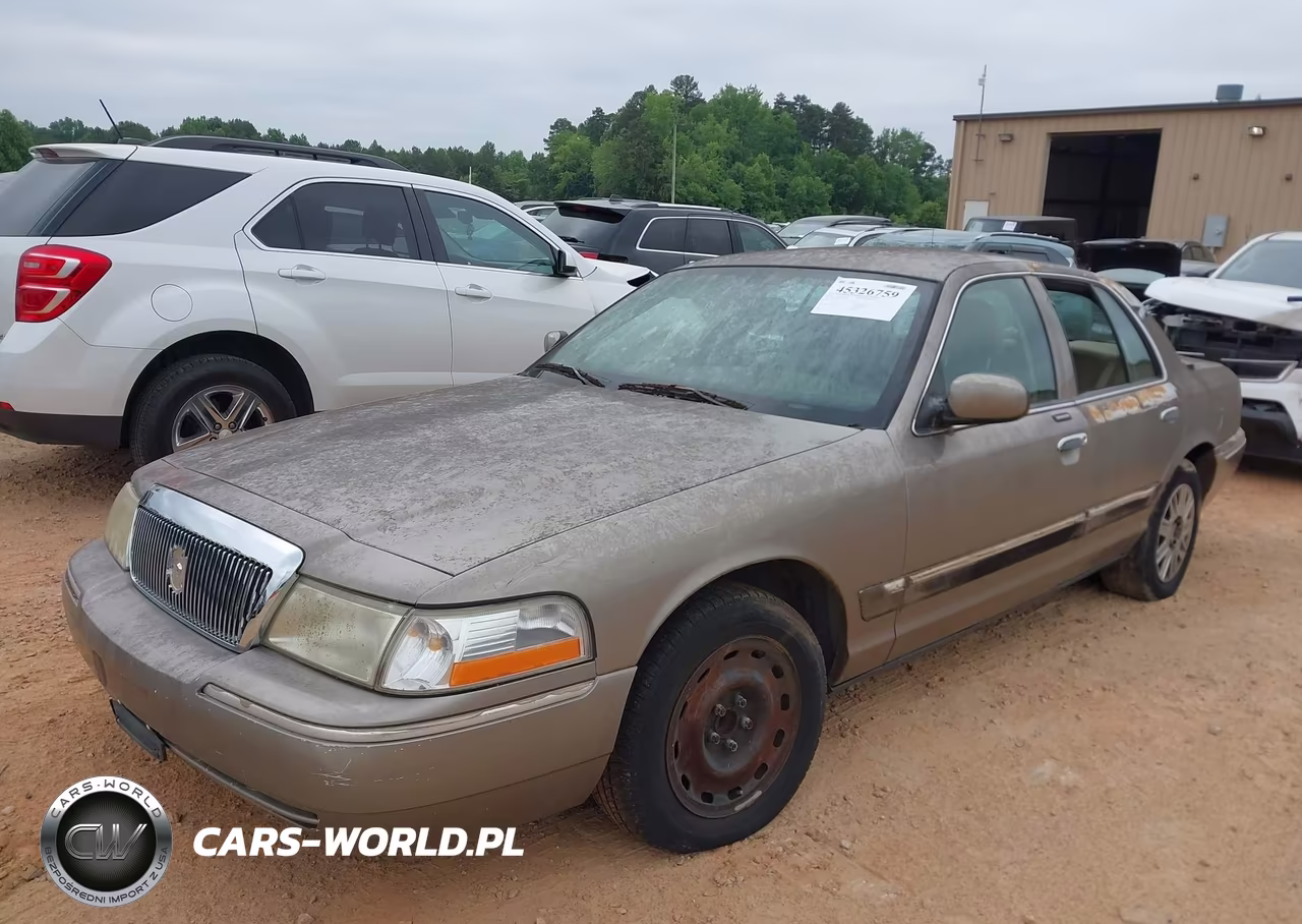 2005 Mercury Grand Marquis Gs VIN:2MEFM74W45X620542 - 2