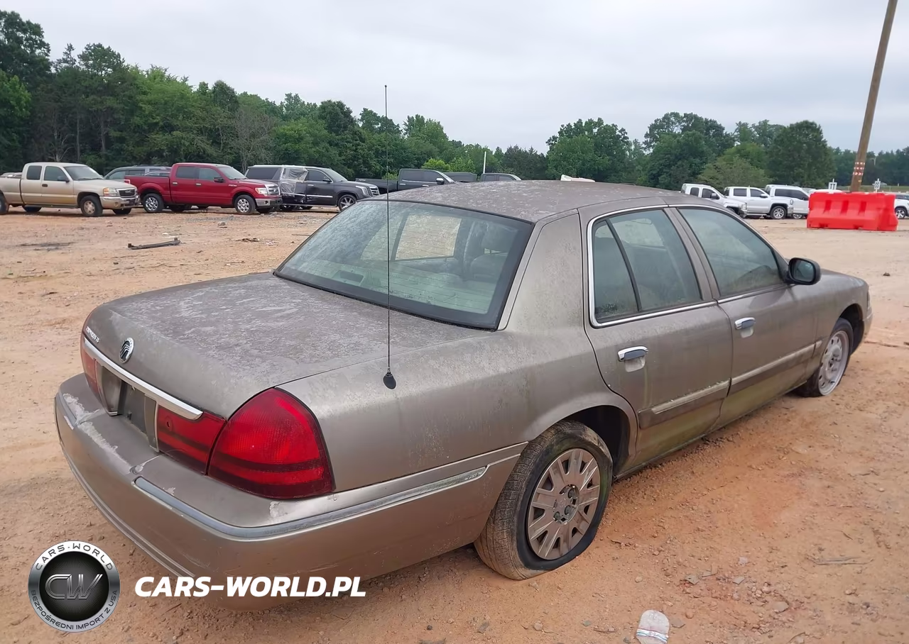 2005 Mercury Grand Marquis Gs VIN:2MEFM74W45X620542 - 4