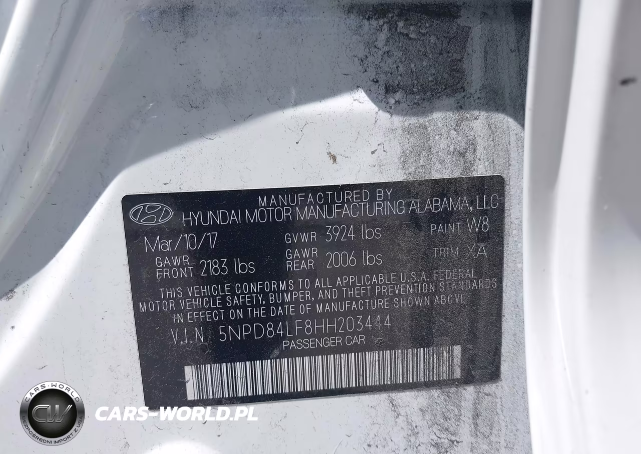2017 Hyundai Elantra Value Edition VIN:5NPD84LF8HH203444 - 9