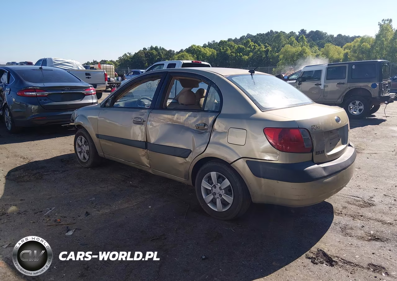2006 Kia Rio Lx VIN:KNADE123966149381 - 3