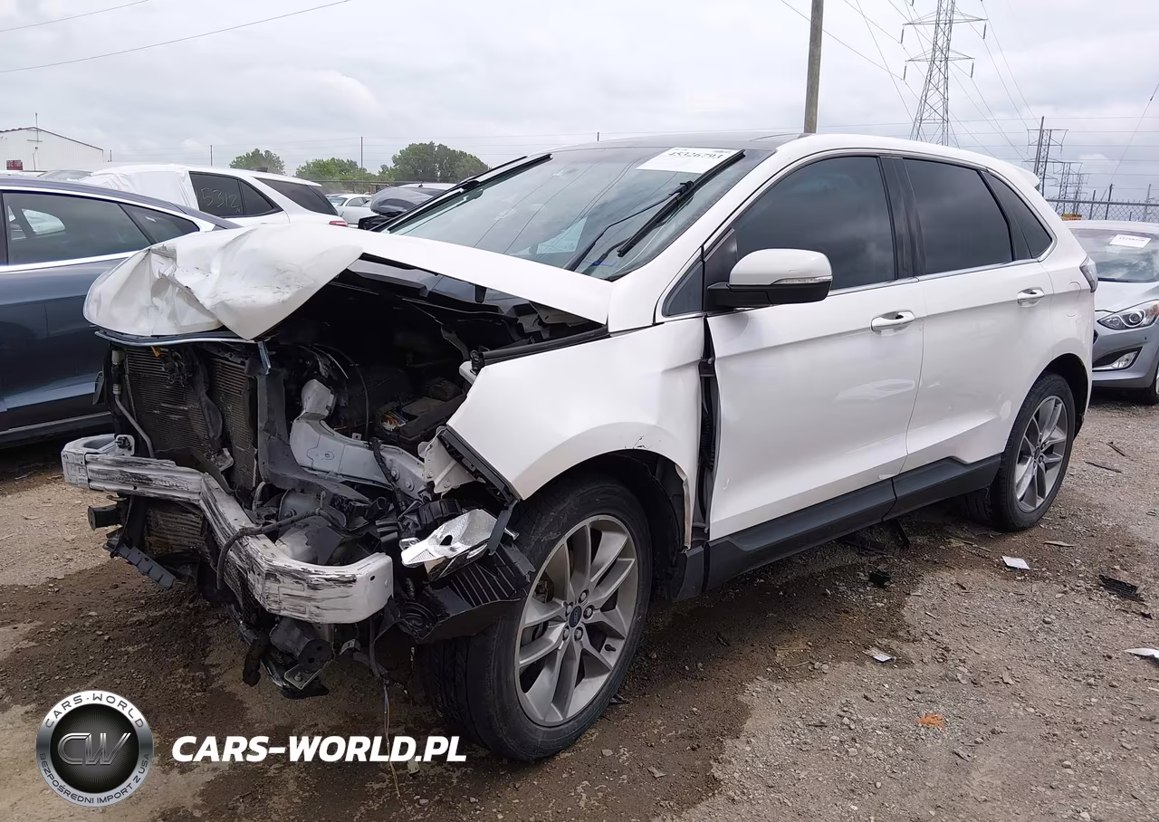 2015 Ford Edge Titanium VIN:2FMTK3K9XFBC41748 - 2