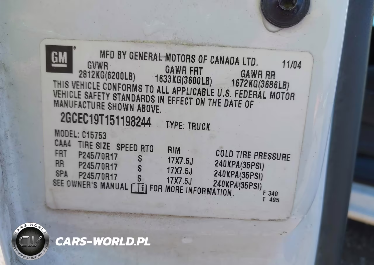 2005 Chevrolet Silverado 1500 Ls VIN:2GCEC19T151198244 - 9