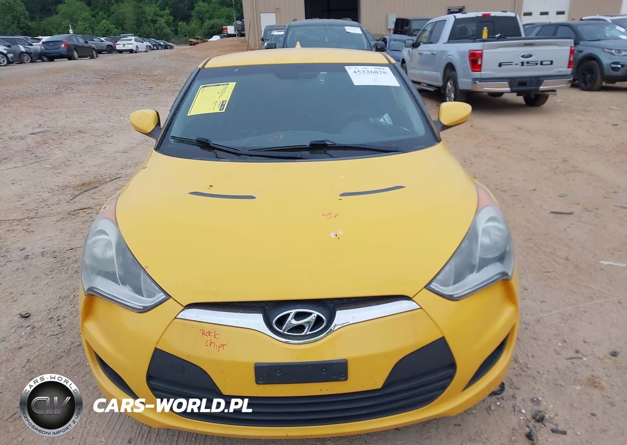 2012 Hyundai Veloster Base W-Black VIN:KMHTC6AD3CU020793 - 13