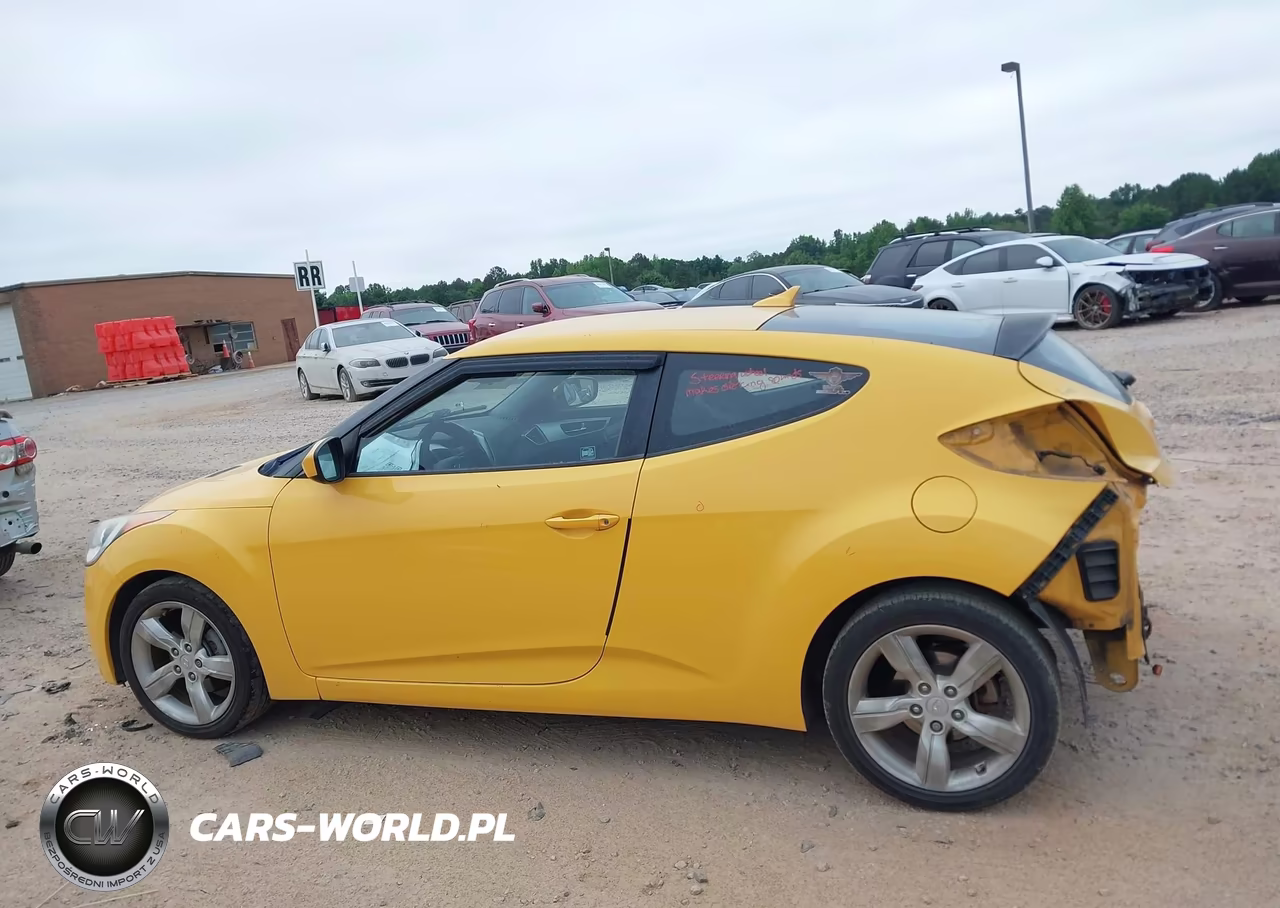 2012 Hyundai Veloster Base W-Black VIN:KMHTC6AD3CU020793 - 15