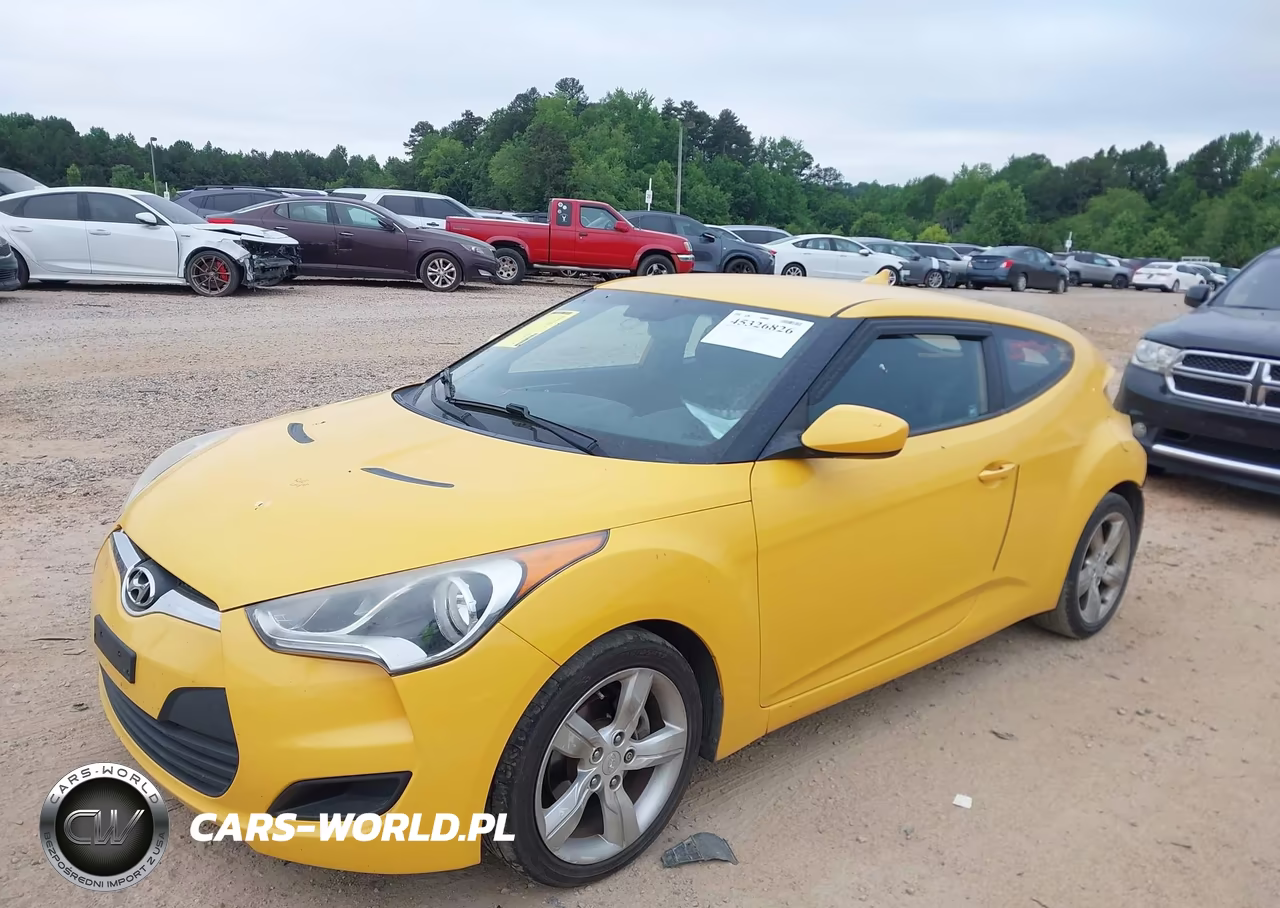 2012 Hyundai Veloster Base W-Black VIN:KMHTC6AD3CU020793 - 2