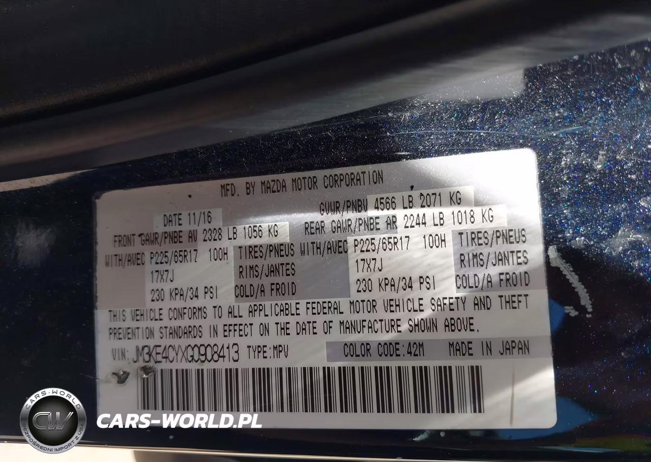 2016 Mazda Cx-5 Touring VIN:JM3KE4CYXG0908413 - 9