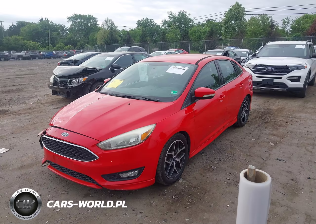 2016 Ford Focus Se VIN:1FADP3F27GL268307 - 2