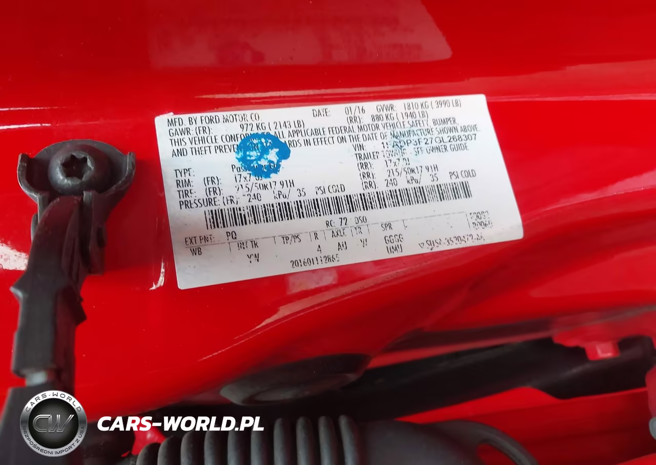 2016 Ford Focus Se VIN:1FADP3F27GL268307 - 9