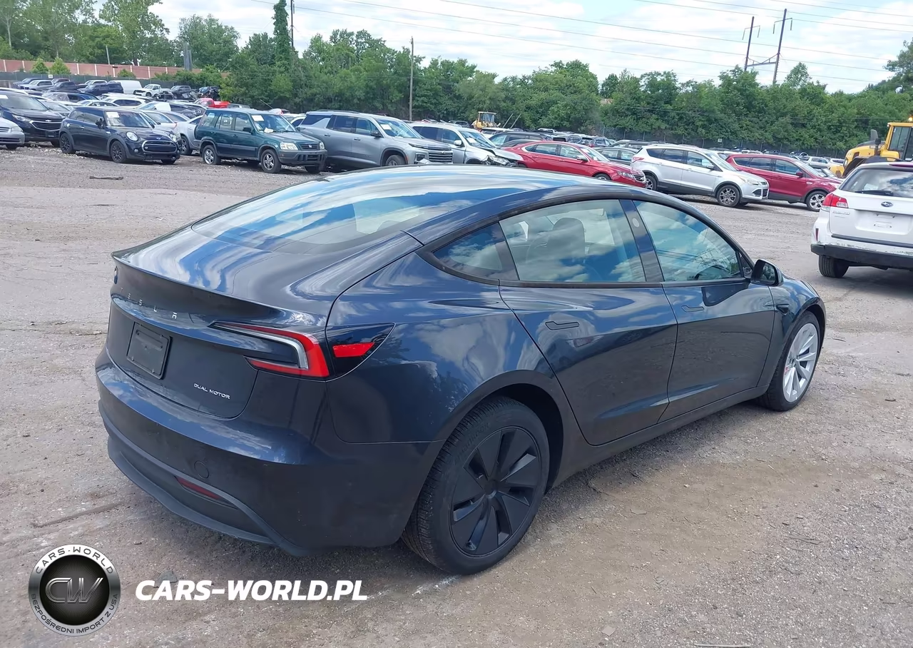 2025 Tesla Model 3 Long Range All-Wheel Drive VIN:5YJ3E1EB7SF935034 - 4