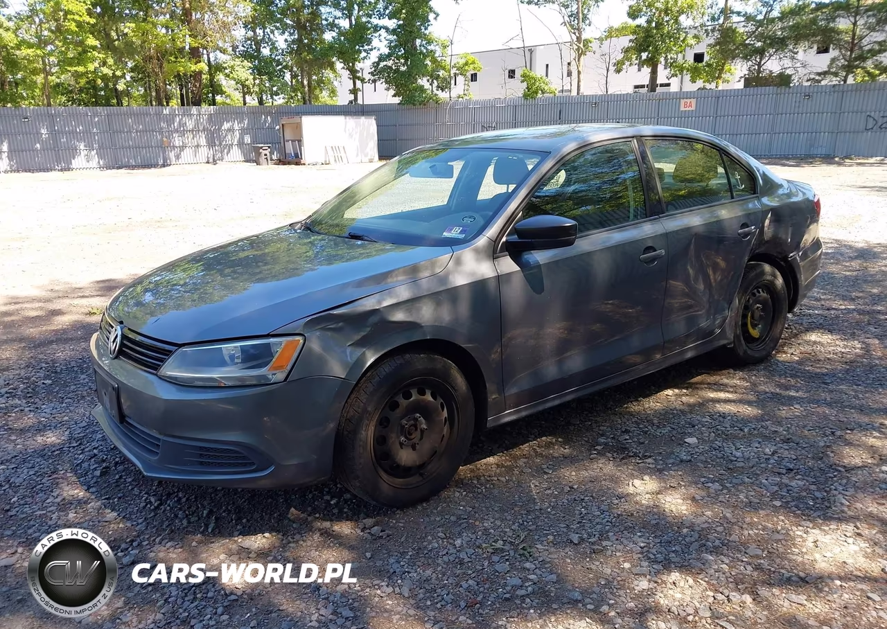 2012 Volkswagen Jetta 2.0L S VIN:3VW2K7AJ6CM349553 - 2