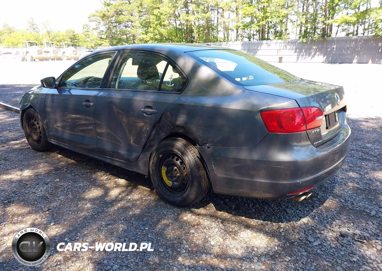 2012 Volkswagen Jetta 2.0L S VIN:3VW2K7AJ6CM349553 - 3