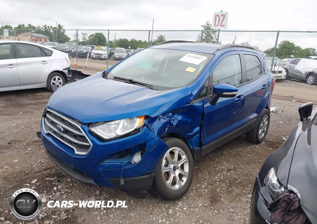 2022 Ford Ecosport Se VIN:MAJ6S3GL0NC473625 - 2