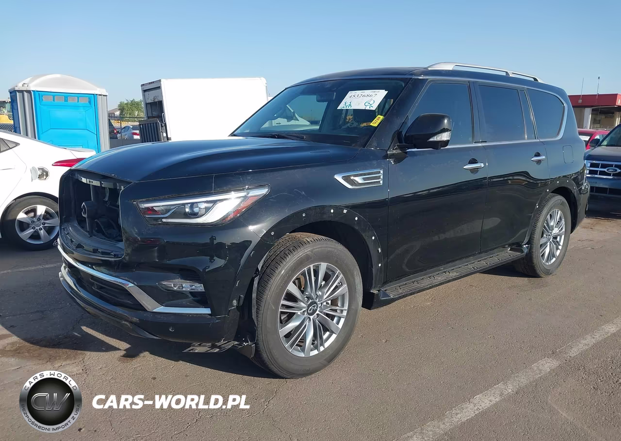 2021 Infiniti Qx80 Luxe VIN:JN8AZ2AF2M9720575 - 2
