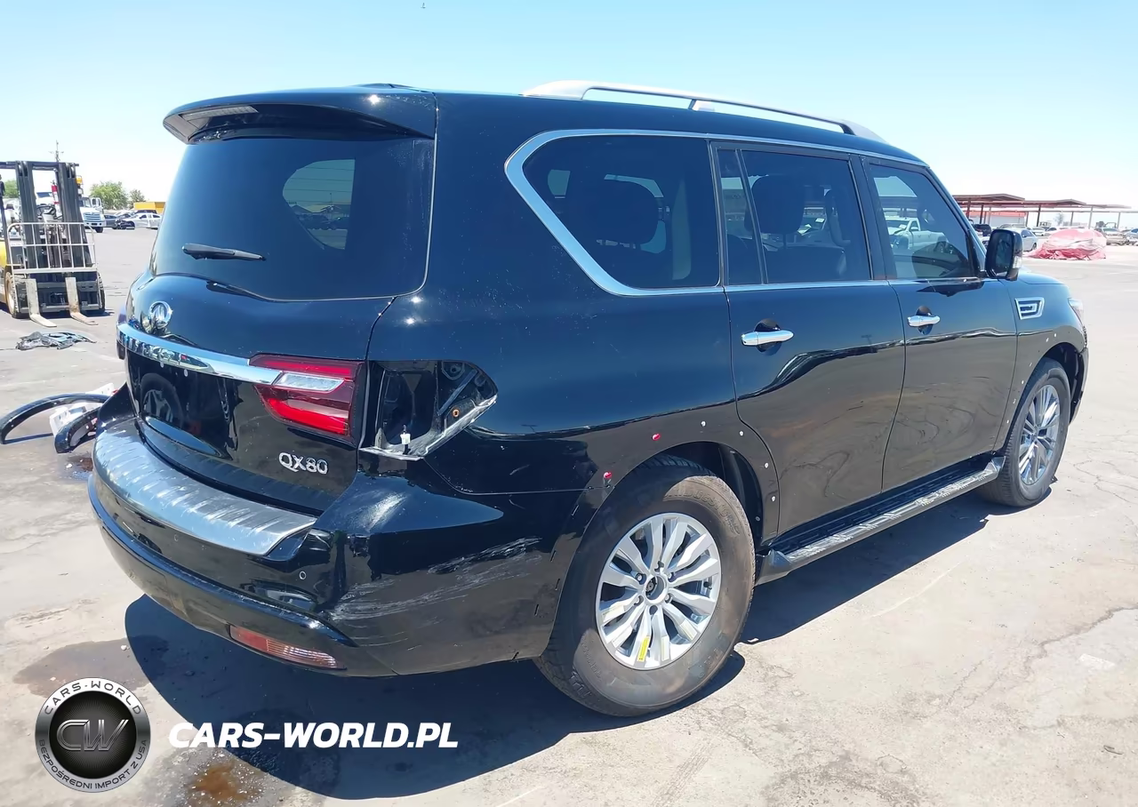 2021 Infiniti Qx80 Luxe VIN:JN8AZ2AF2M9720575 - 4