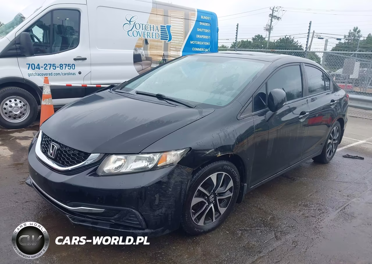 2013 Honda Civic Ex VIN:2HGFB2F83DH550129 - 2