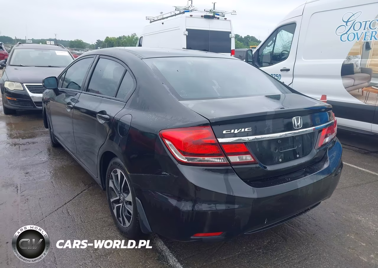 2013 Honda Civic Ex VIN:2HGFB2F83DH550129 - 3