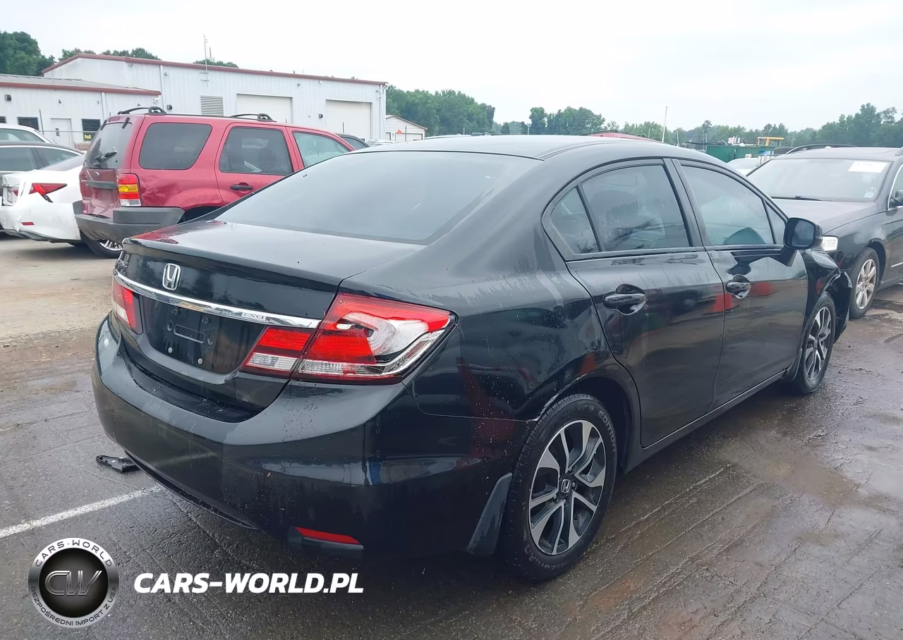 2013 Honda Civic Ex VIN:2HGFB2F83DH550129 - 4