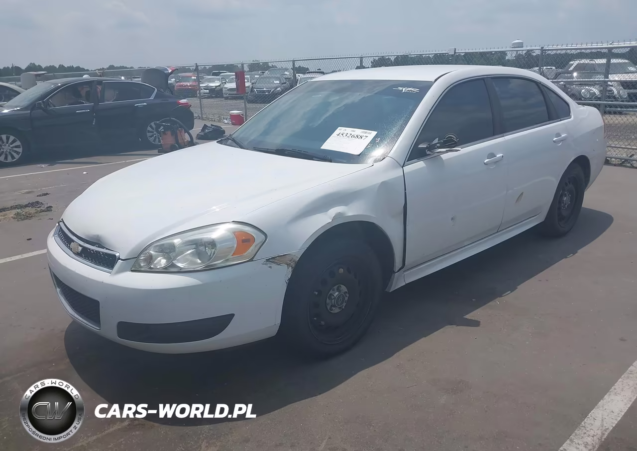 2013 Chevrolet Impala Police VIN:2G1WD5E33D1198963 - 2