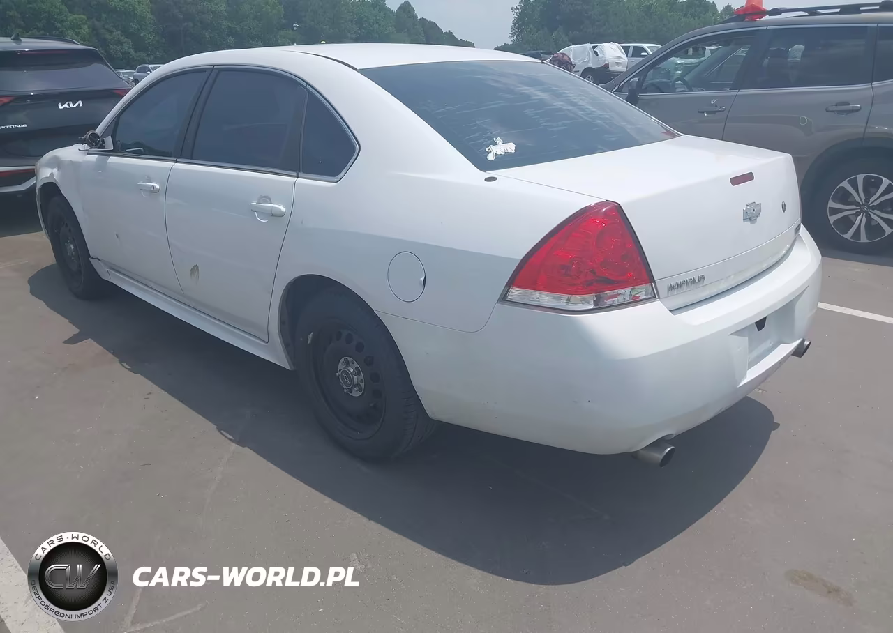 2013 Chevrolet Impala Police VIN:2G1WD5E33D1198963 - 3