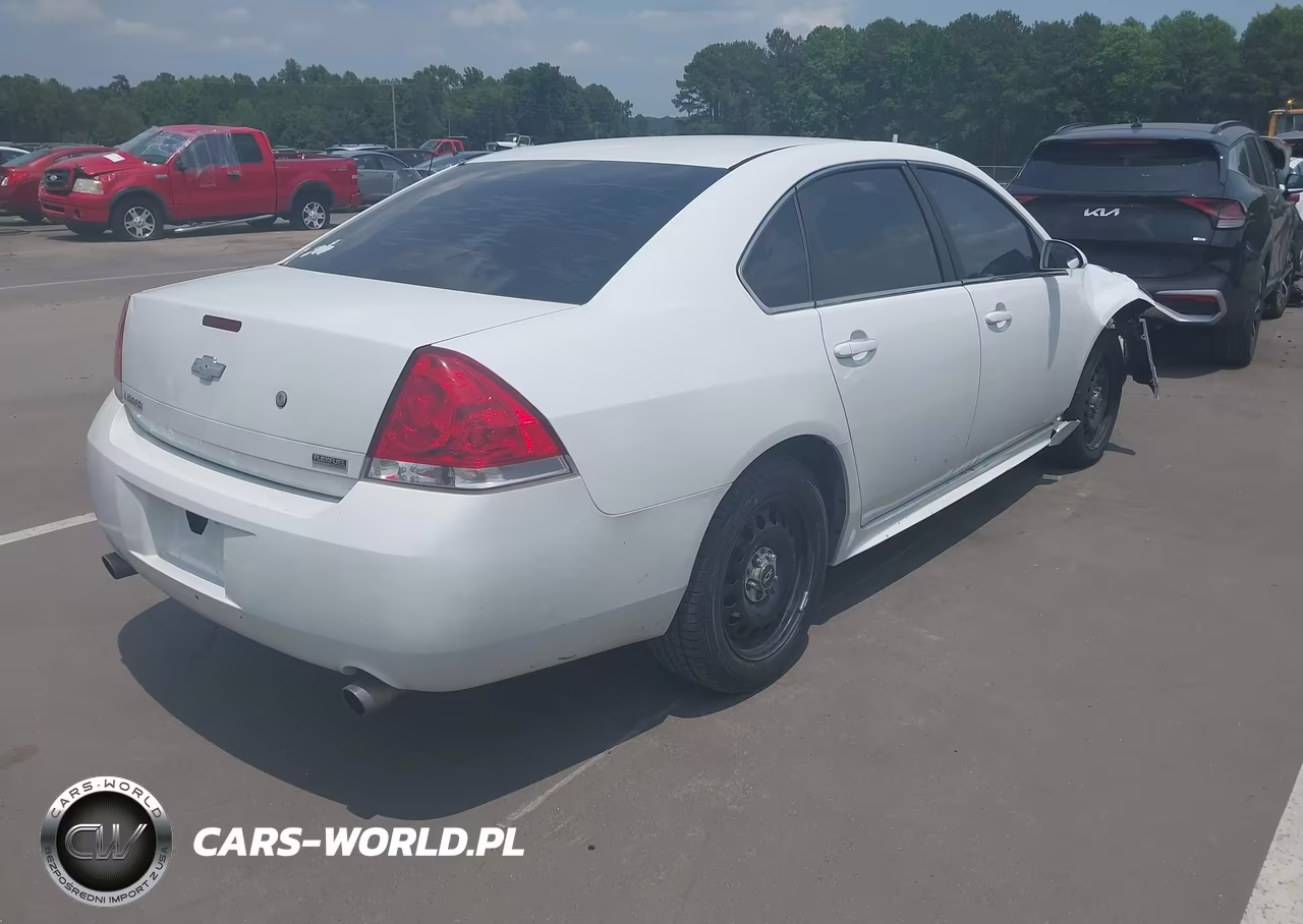 2013 Chevrolet Impala Police VIN:2G1WD5E33D1198963 - 4