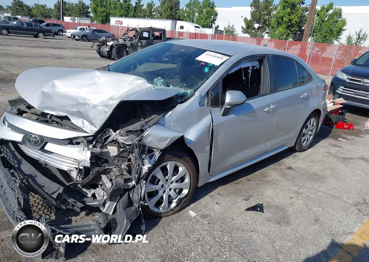 2022 Toyota Corolla Le VIN:5YFEPMAE2NP325460 - 2