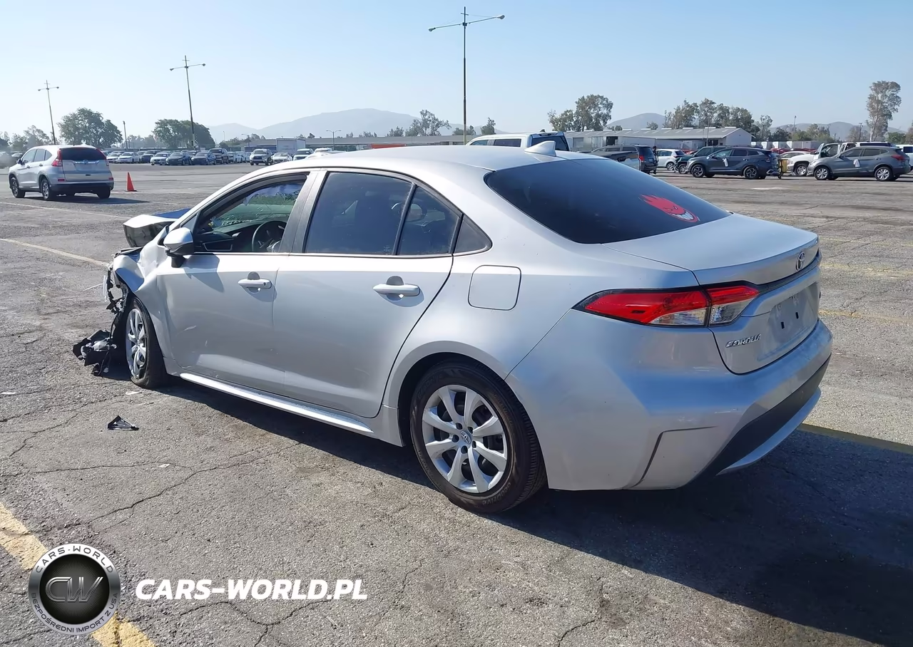 2022 Toyota Corolla Le VIN:5YFEPMAE2NP325460 - 3