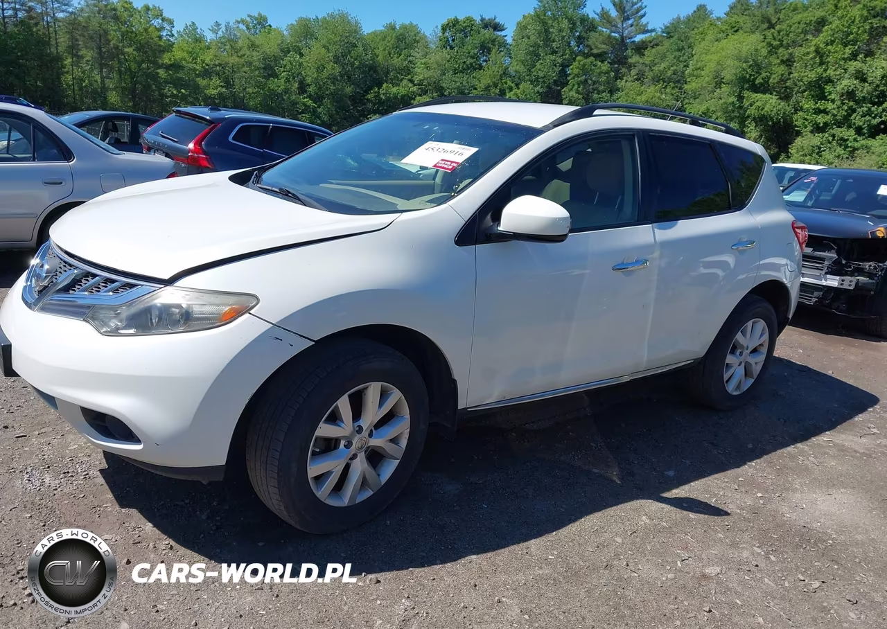 2014 Nissan Murano Sv VIN:JN8AZ1MW6EW530416 - 2