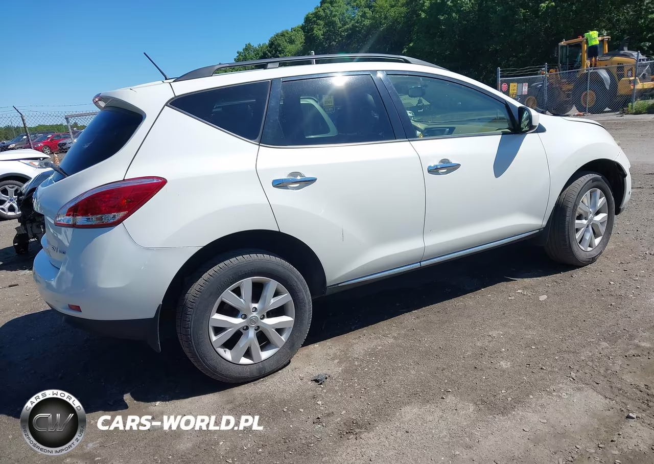 2014 Nissan Murano Sv VIN:JN8AZ1MW6EW530416 - 4
