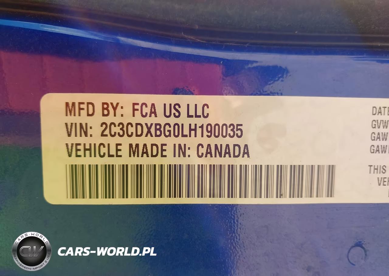 2020 Dodge Charger Sxt Rwd VIN:2C3CDXBG0LH190035 - 9