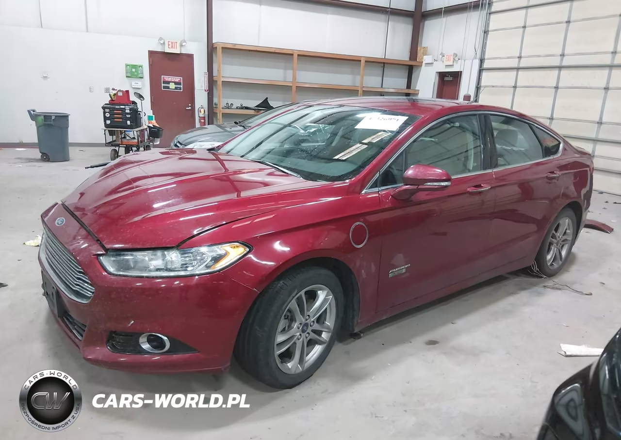 2015 Ford Fusion Energi Titanium VIN:3FA6P0SU1FR114223 - 2