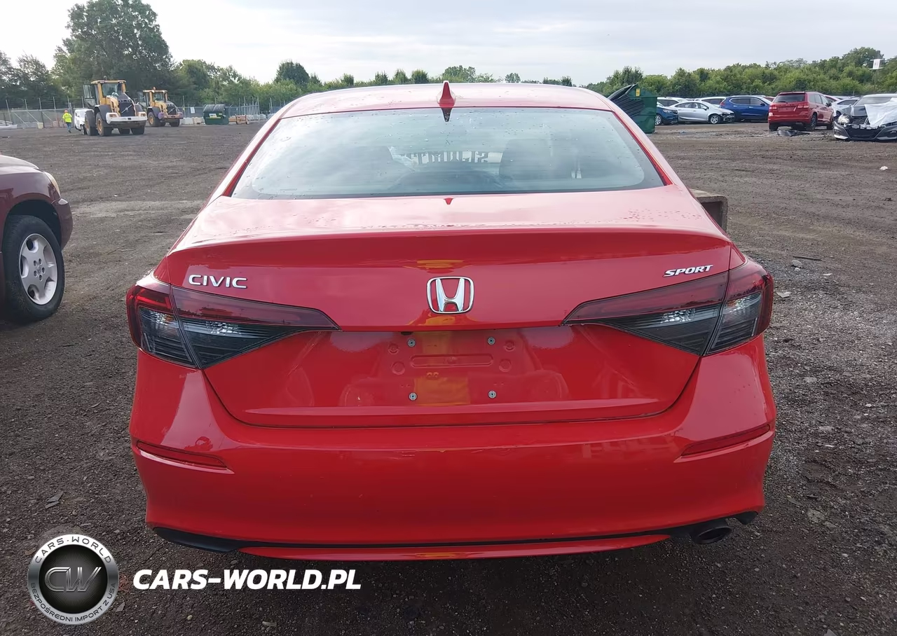 2025 Honda Civic Sport VIN:2HGFE2F56SH545047 - 16