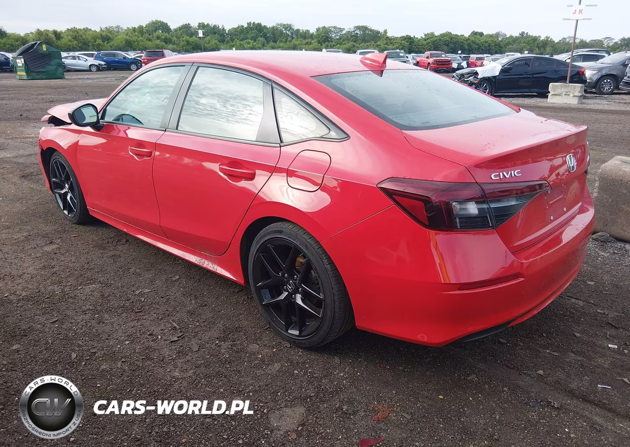 2025 Honda Civic Sport VIN:2HGFE2F56SH545047 - 3