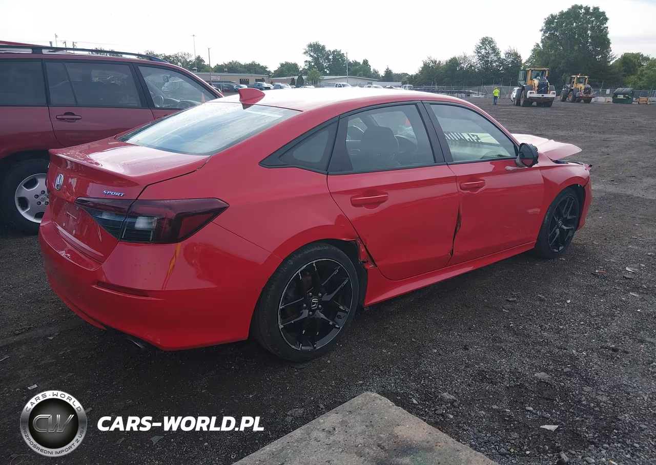 2025 Honda Civic Sport VIN:2HGFE2F56SH545047 - 4