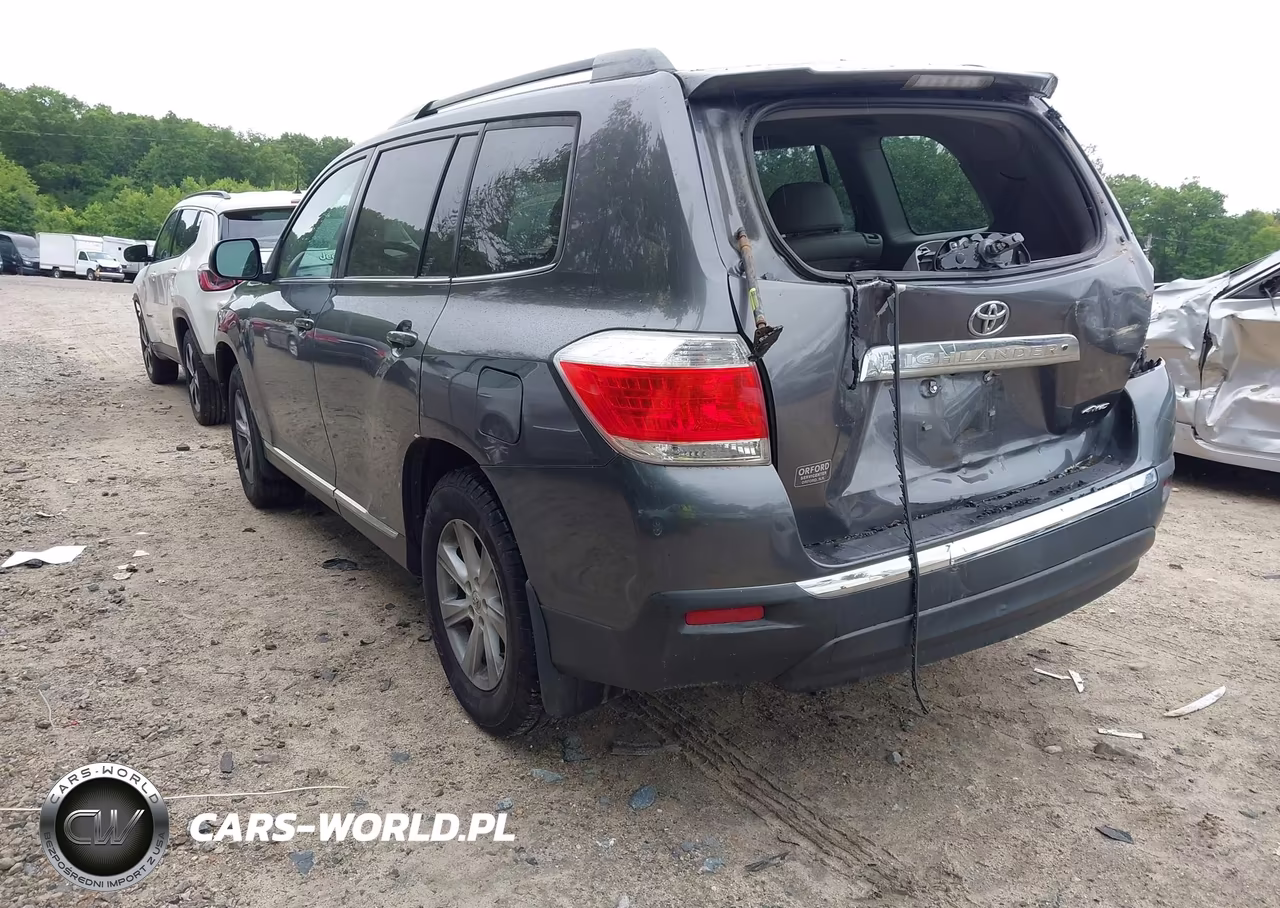 2012 Toyota Highlander Se V6 VIN:5TDBK3EH4CS099782 - 3