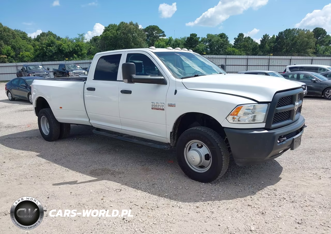2018 Ram 3500 Tradesman 4X4 8' Box