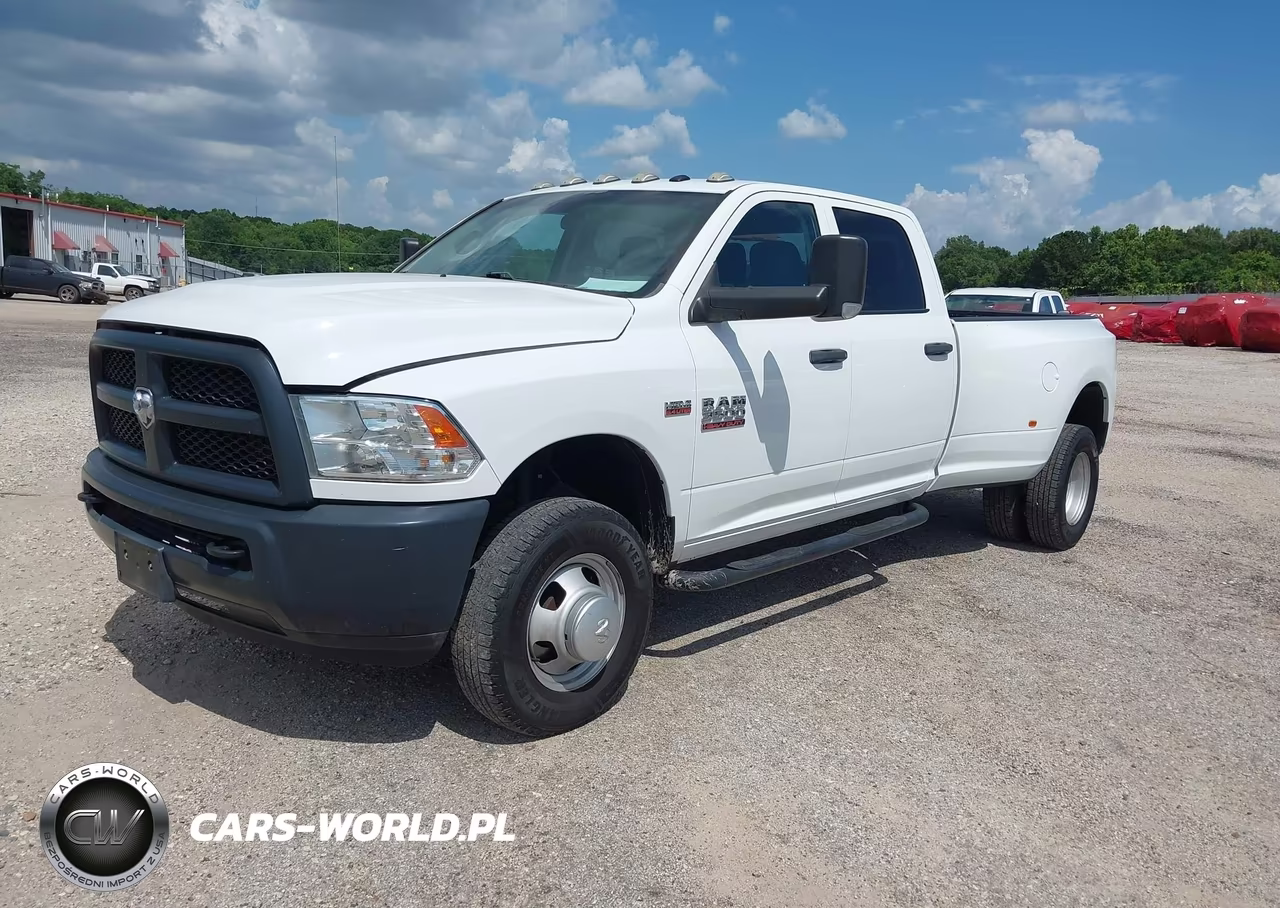 2018 Ram 3500 Tradesman 4X4 8' Box VIN:3C63RRGJXJG412596 - 2