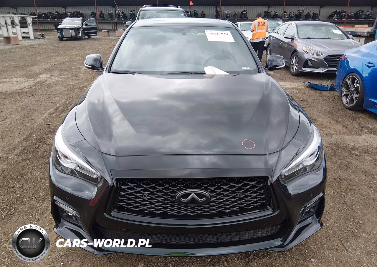 2023 Infiniti Q50 Red Sport 400 Awd VIN:JN1FV7DR3PM590214 - 12