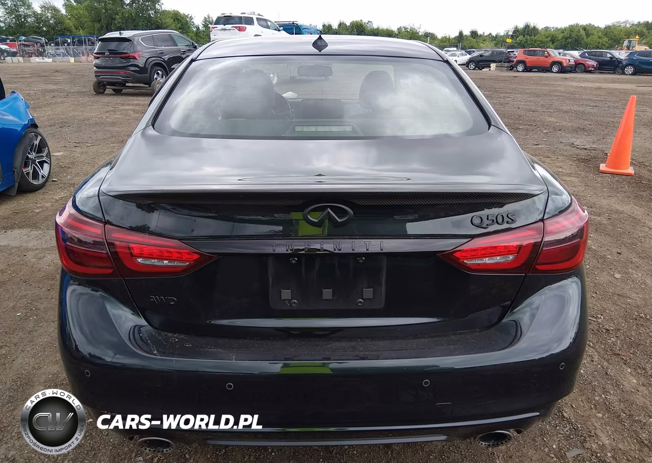 2023 Infiniti Q50 Red Sport 400 Awd VIN:JN1FV7DR3PM590214 - 16