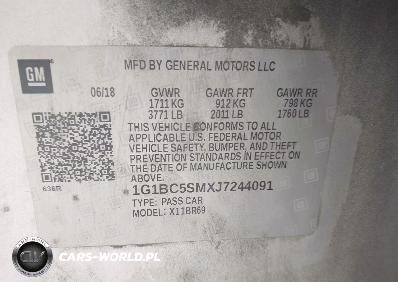 2018 Chevrolet Cruze Ls Auto VIN:1G1BC5SMXJ7244091 - 9