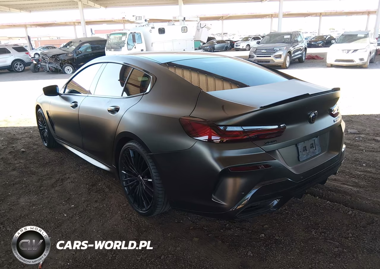 2022 BMW M850I Gtan Coupe xDrive VIN:WBAGV8C0XNCG99377 - 3