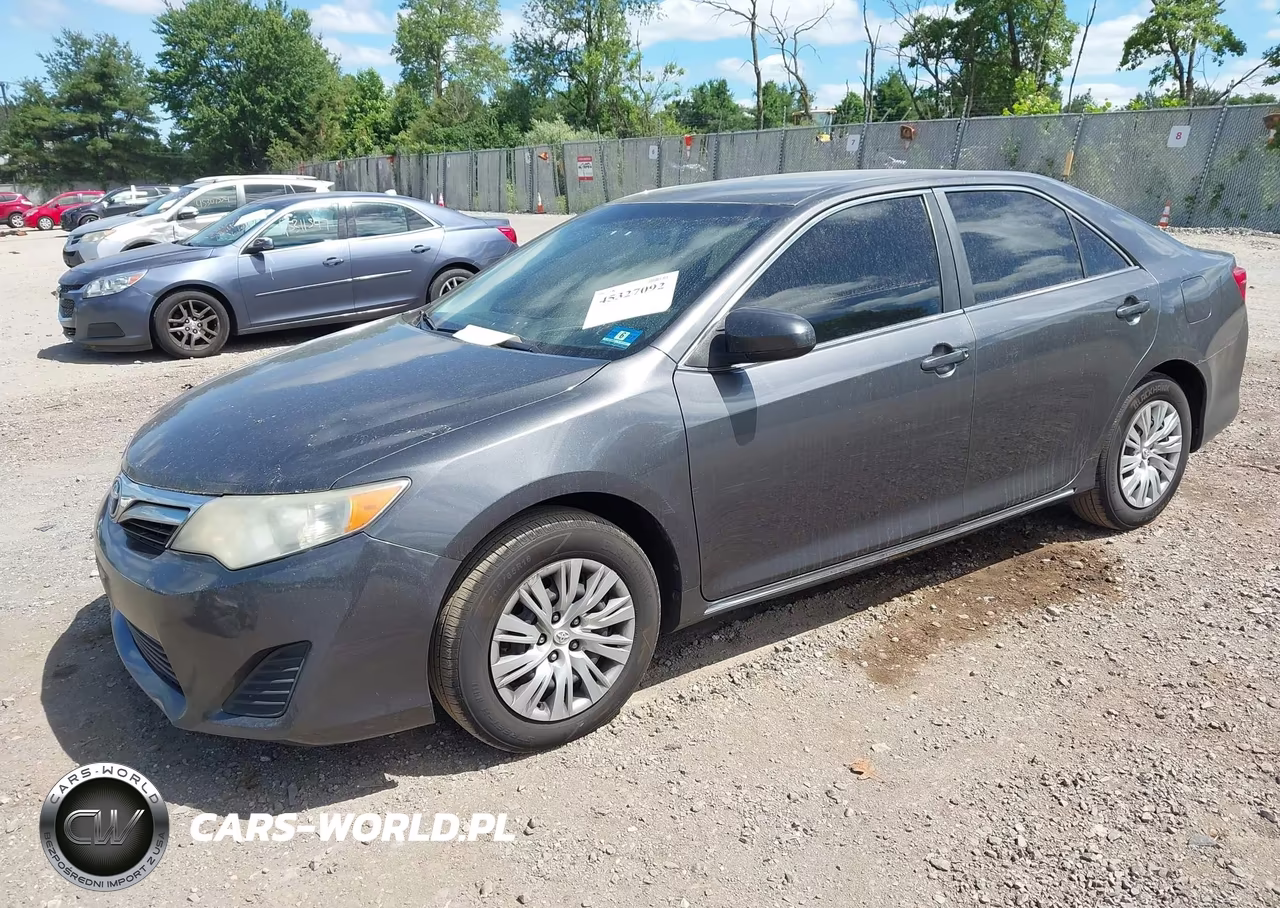 2012 Toyota Camry Le VIN:4T4BF1FK2CR265541 - 2