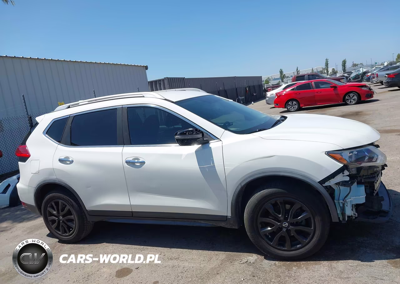 2017 Nissan Rogue Sv VIN:JN8AT2MT1HW133231 - 14