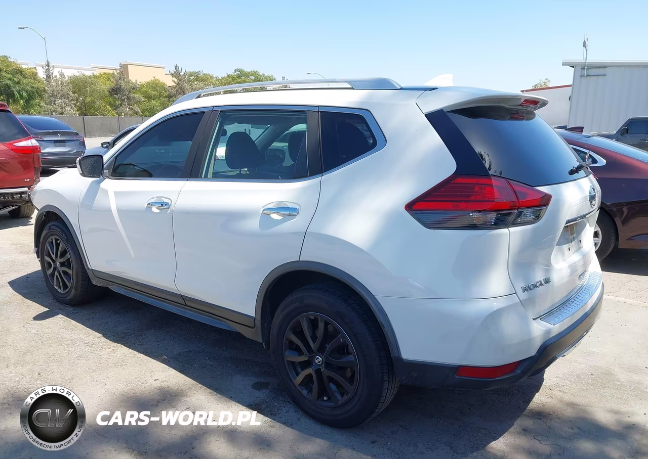 2017 Nissan Rogue Sv VIN:JN8AT2MT1HW133231 - 3