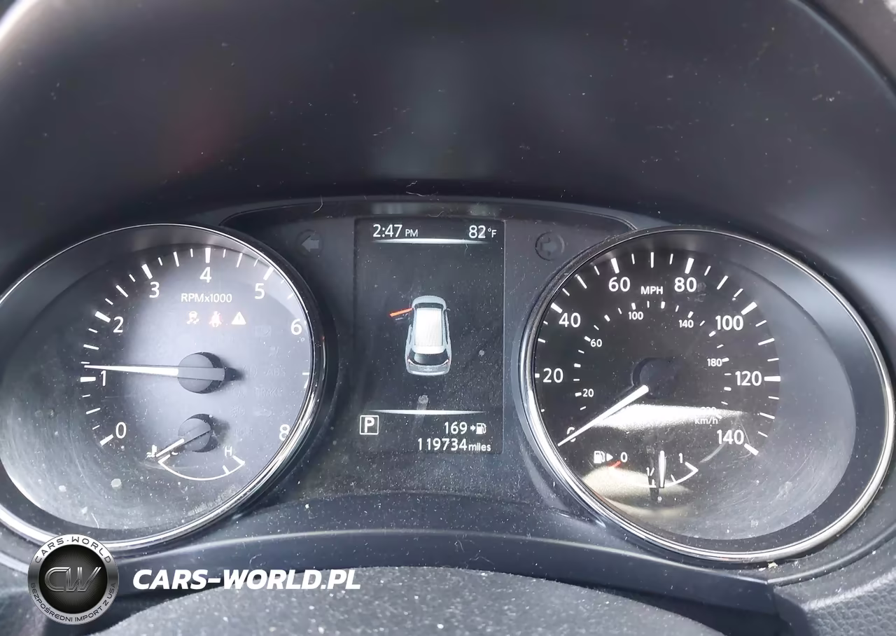 2017 Nissan Rogue Sv VIN:JN8AT2MT1HW133231 - 7