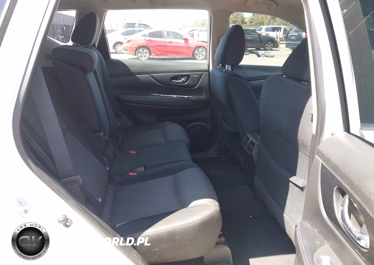2017 Nissan Rogue Sv VIN:JN8AT2MT1HW133231 - 8